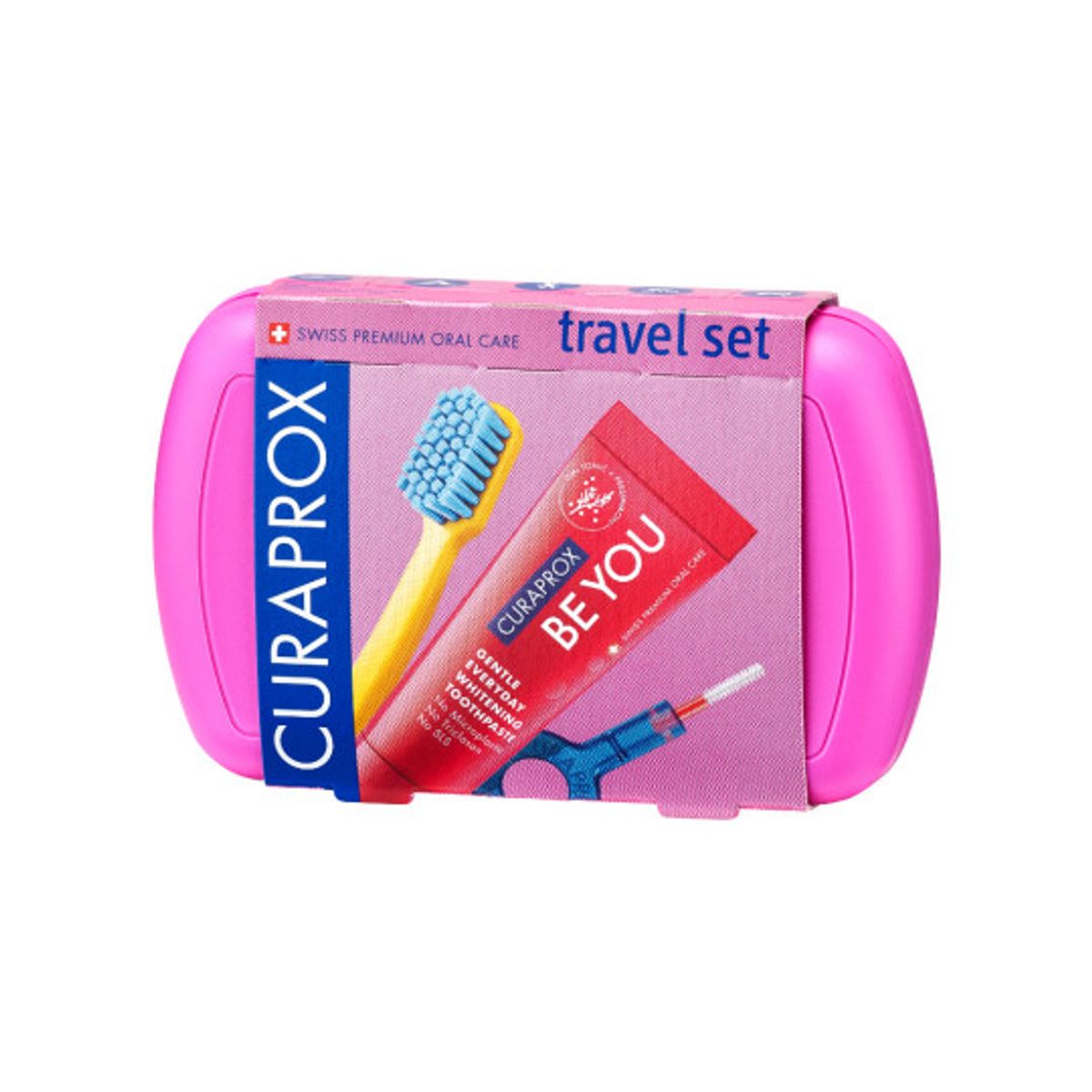 CURAPROX - Curaprox Travel Set Rosado