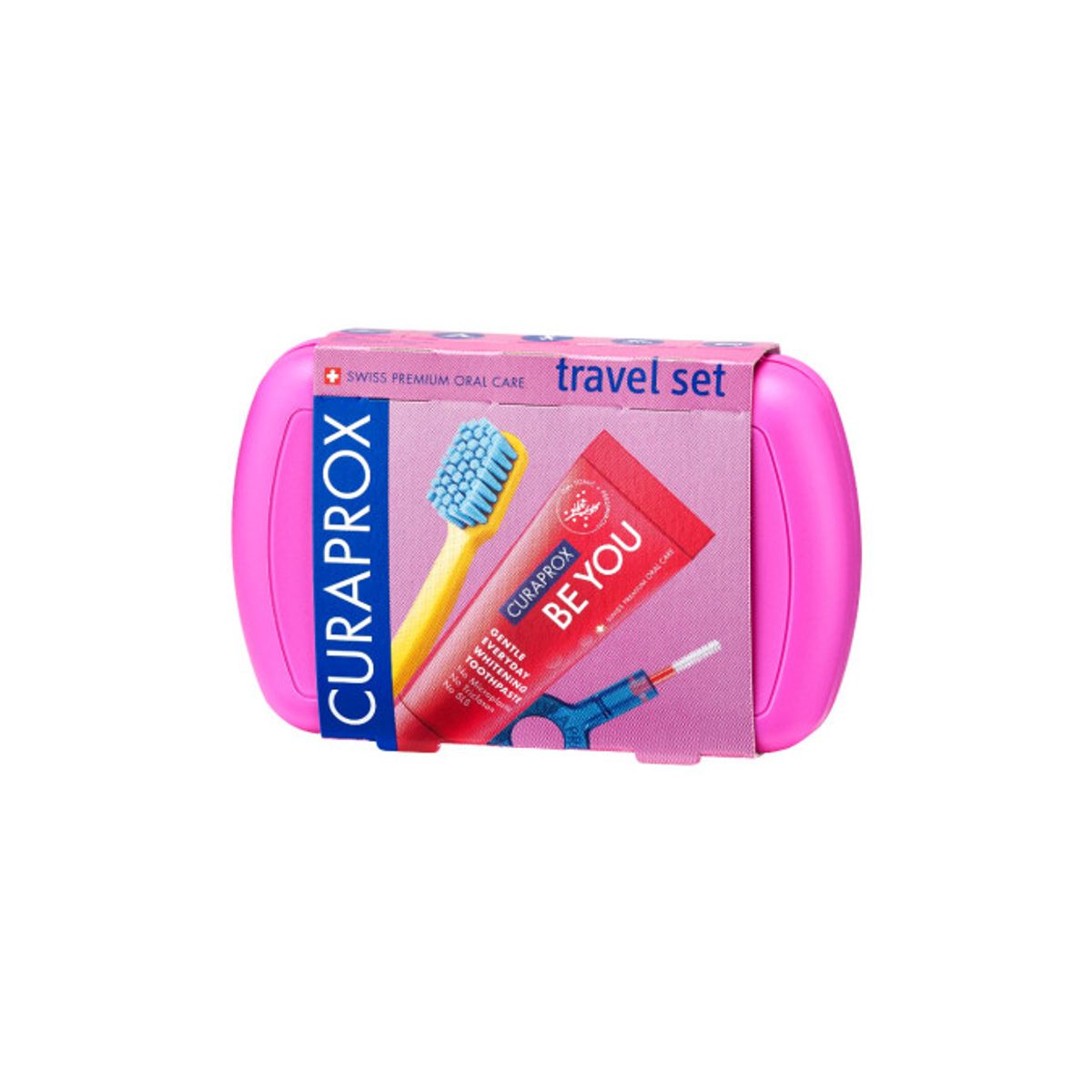CURAPROX - Curaprox Travel Set Rosado
