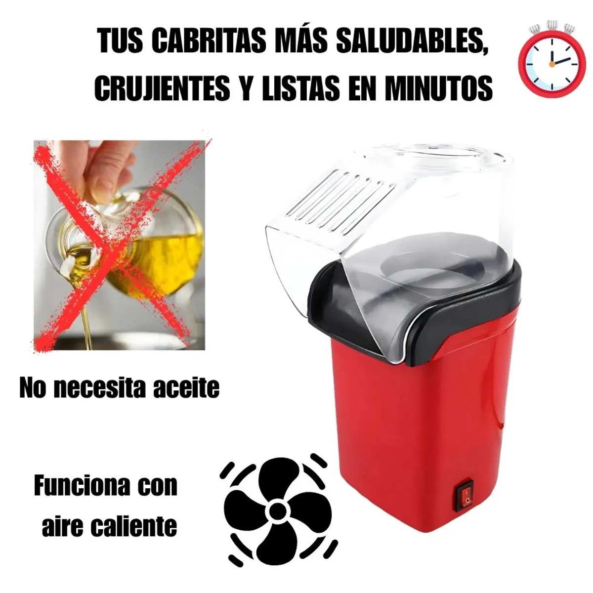 MOVI - Maquina para hacer palomitas de maíz- cabritas