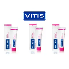 VITIS - Pasta Dental Encías 100ml Pack x3 Unidades