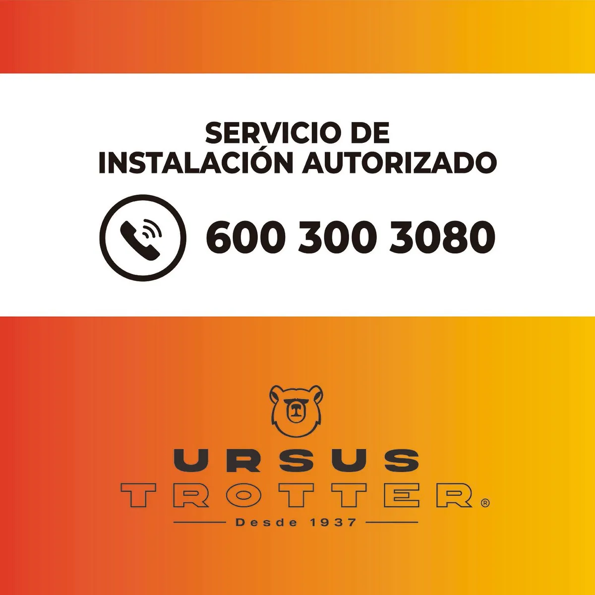 URSUS TROTTER - Encimera Encimera a Gas 5 Quemadores Gas Licuado PRIME GT5.7 Ursus Trotter