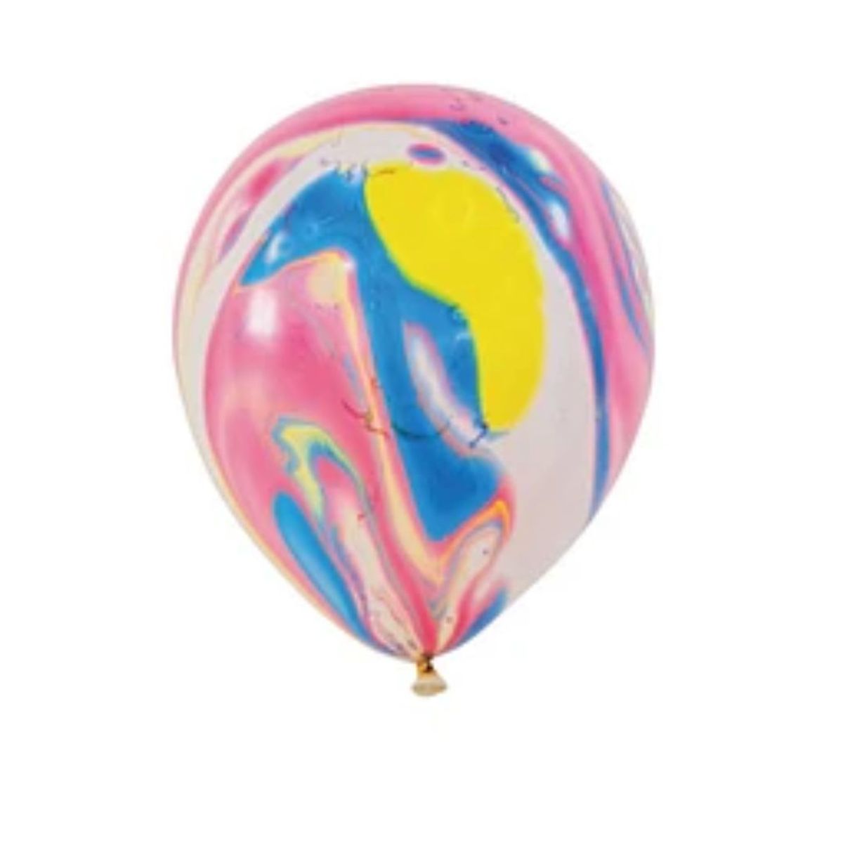 GENERICO - Globos de látex diseño ágata 4pcs 23cm