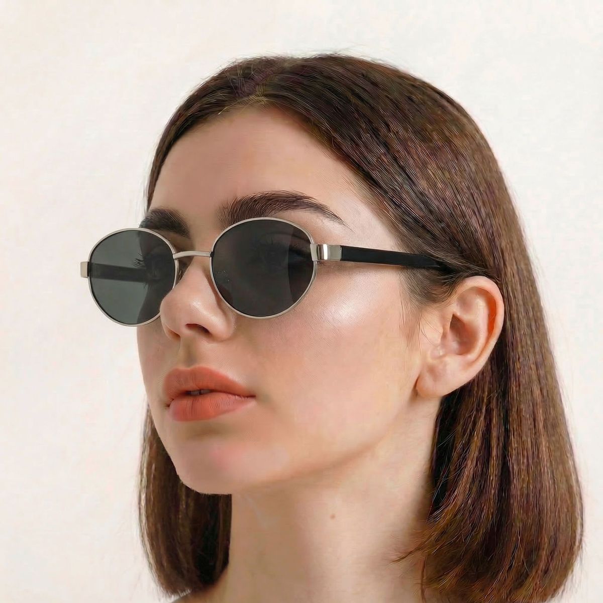 NOVY - Gafas Lentes De Sol Metalizadas Retro vintage Polarizadas