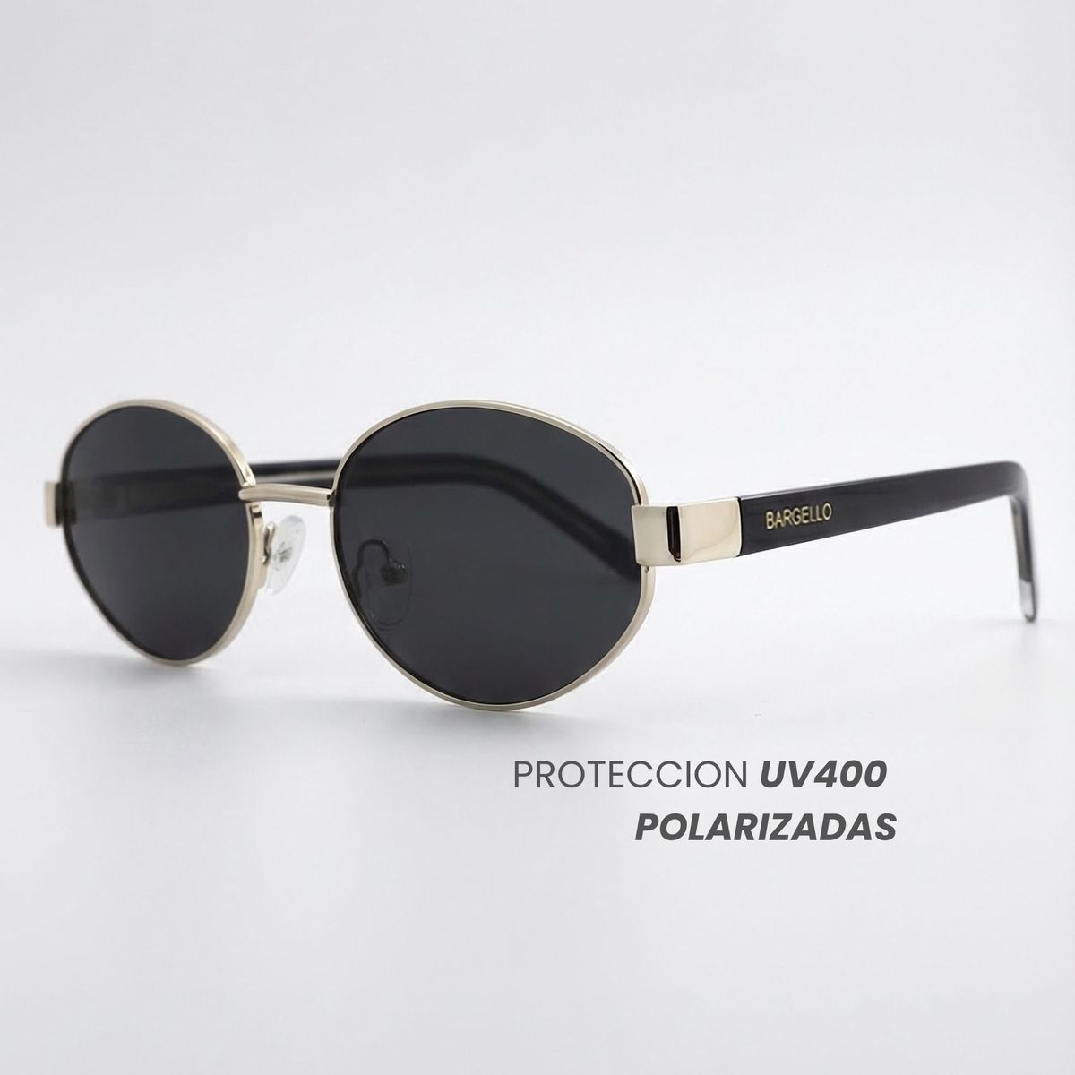 NOVY - Gafas Lentes De Sol Metalizadas Retro vintage Polarizadas