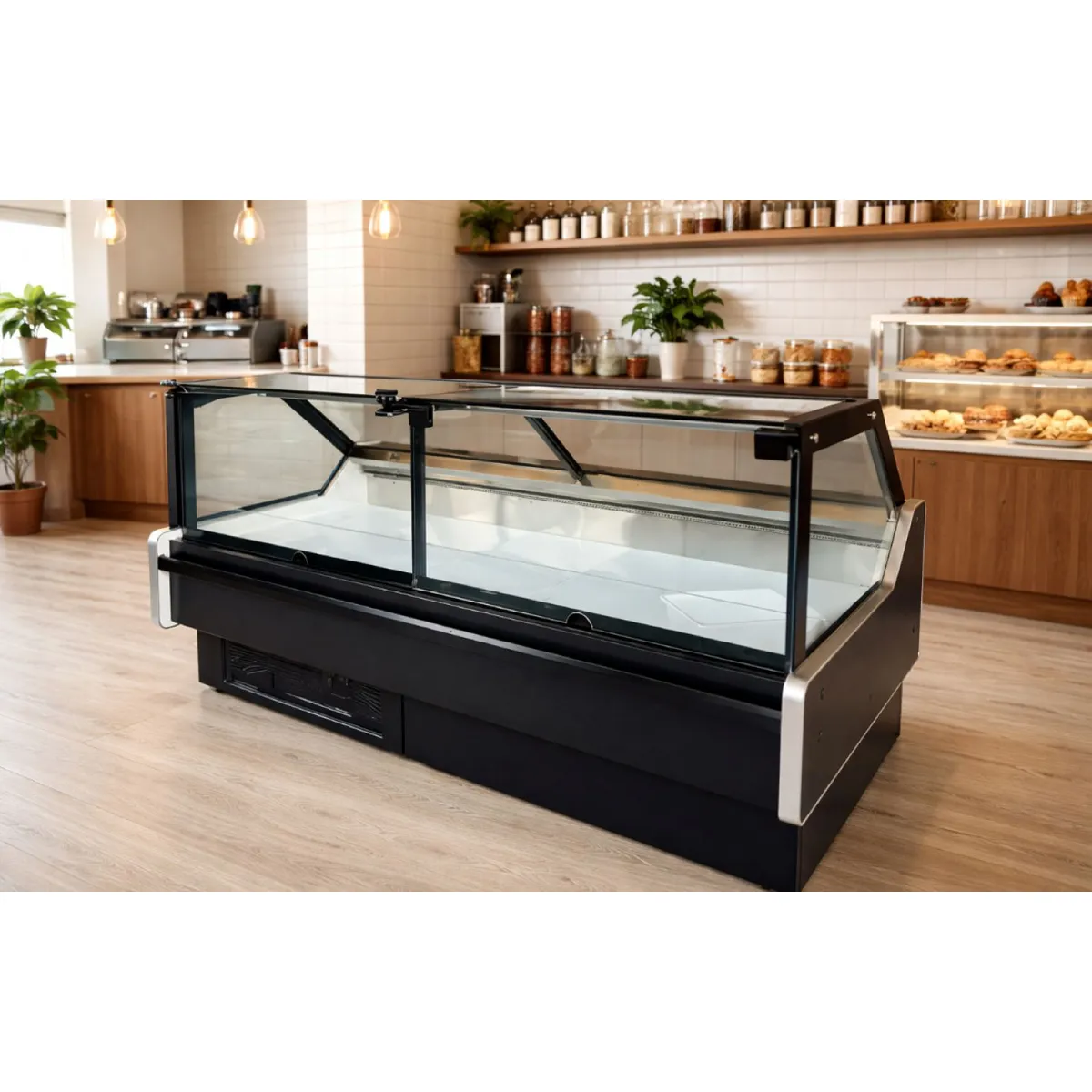 BOZZO - Vitrina Cupula Recta Alzable 3.0 m BOZZO