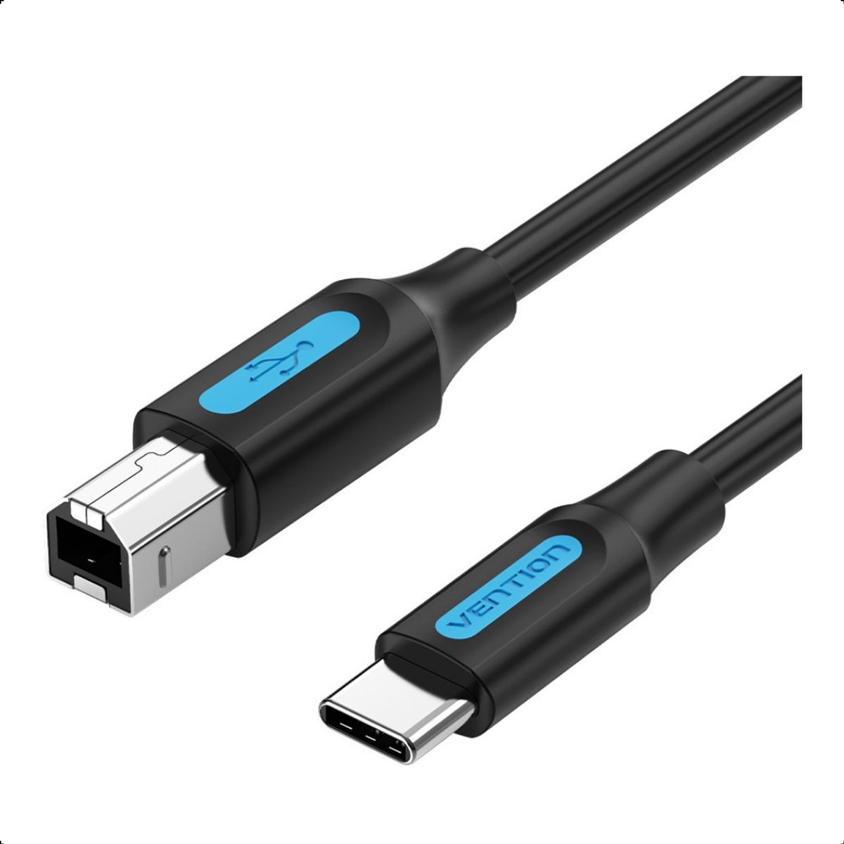 VENTION - Cable Impresora Vention Usb-c A Usb 2.0 Tipo B Escaner 3 Met
