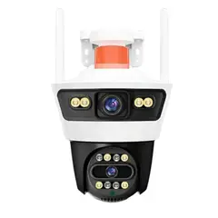 GENERICO - CAMARA DE VIGILANCIA IP WIFI -LAN INTERIOR JORTAN DOBLE CAMARA AAP YOOSEE RESOLUCION 3MP CON ALARMA