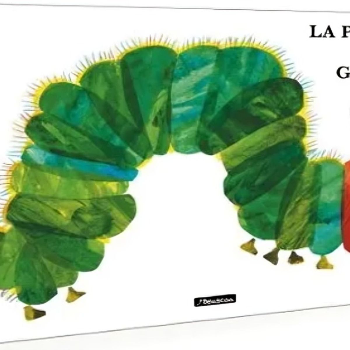 TOP10BOOKS - LIBRO La Pequeña Oruga Glotona - ERIC CARLE
