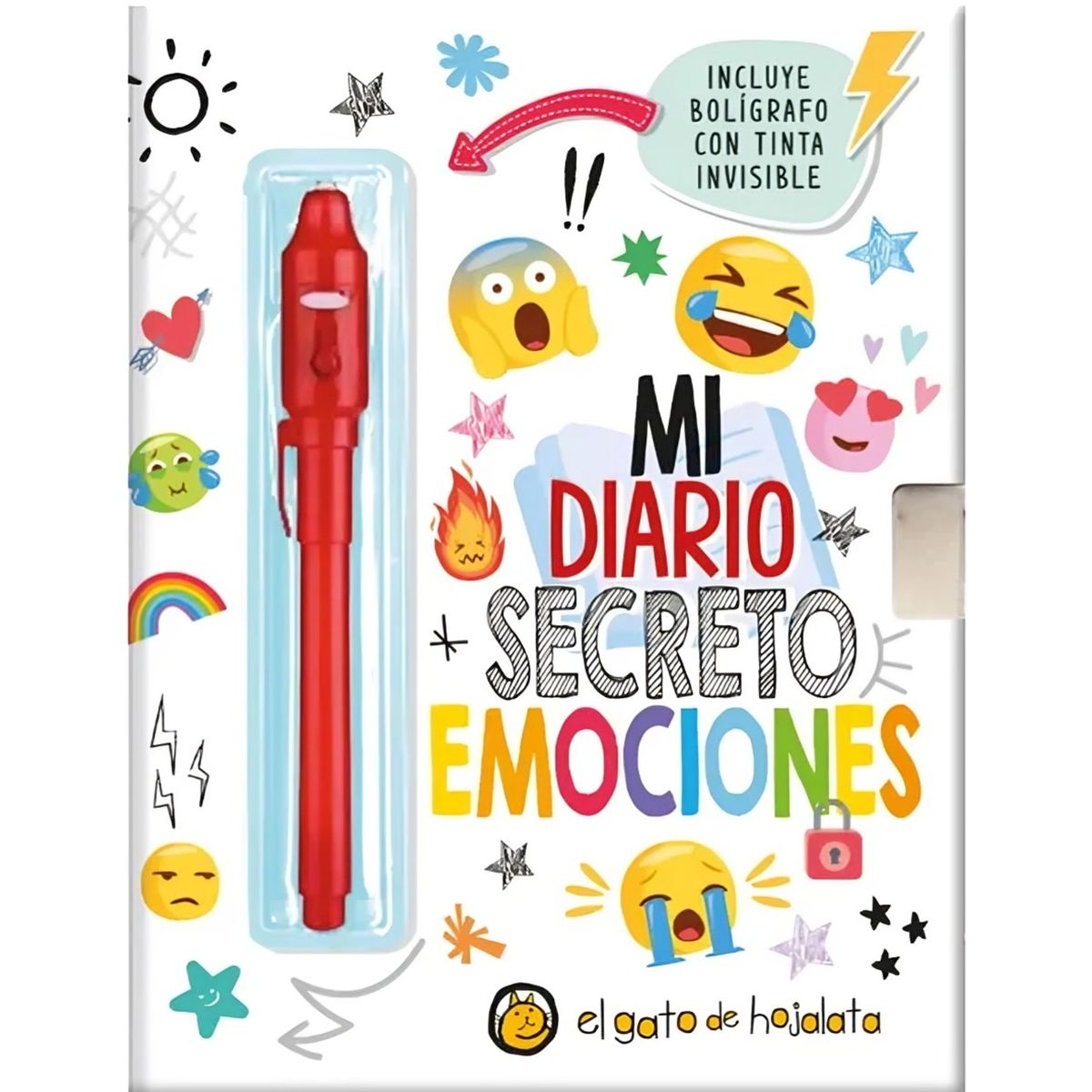 TOP10BOOKS - LIBRO MI Diario Secreto Emociones - El Gato de Hojalata