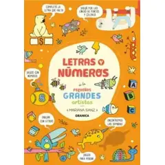 TOP10BOOKS - LIBRO Letras Y Numeros De Los Pequeños Grandes Artistas - Mariana Sanz