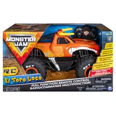JAM MONSTER - Camioneta Radio controlada Toro Loco Monster Jam.