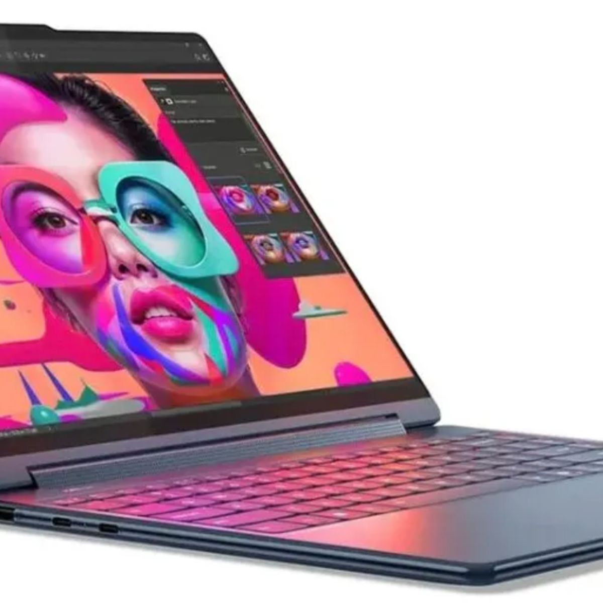 LENOVO - Notebook Lenovo NEW Yoga 9i AURA EDITION 14" 3k 2-EN-1 OLED INTEL ULTRA 7 258V SSD 1TB 32GB RAM