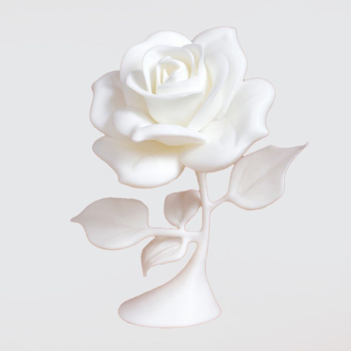 GENERICO - Figura decorativa rosa para regalo