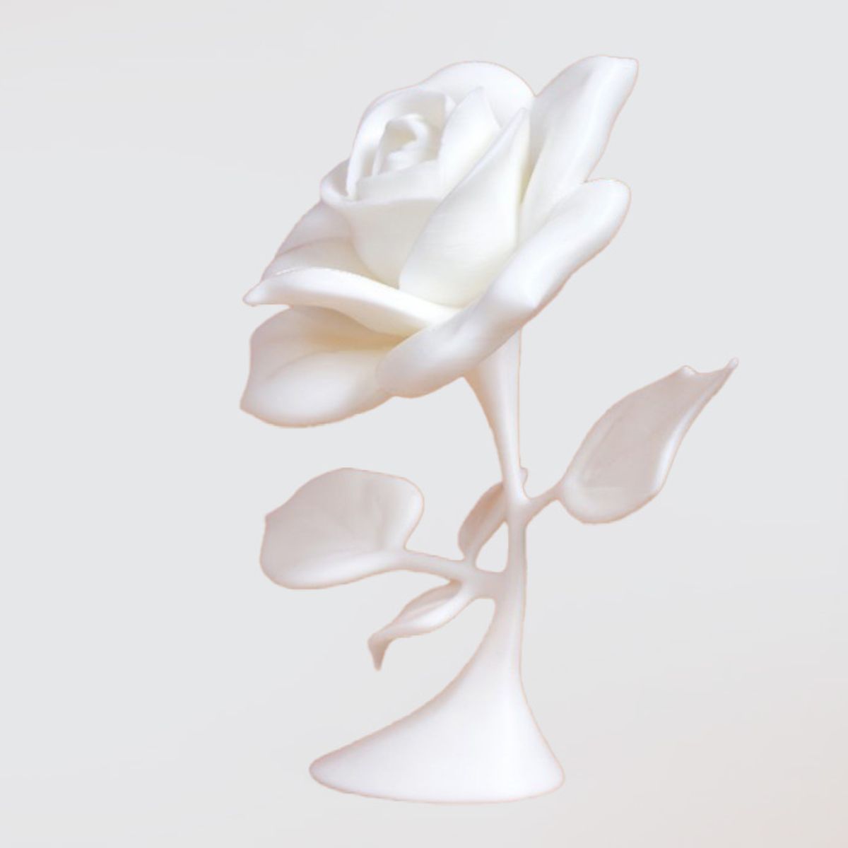 GENERICO - Figura decorativa rosa para regalo