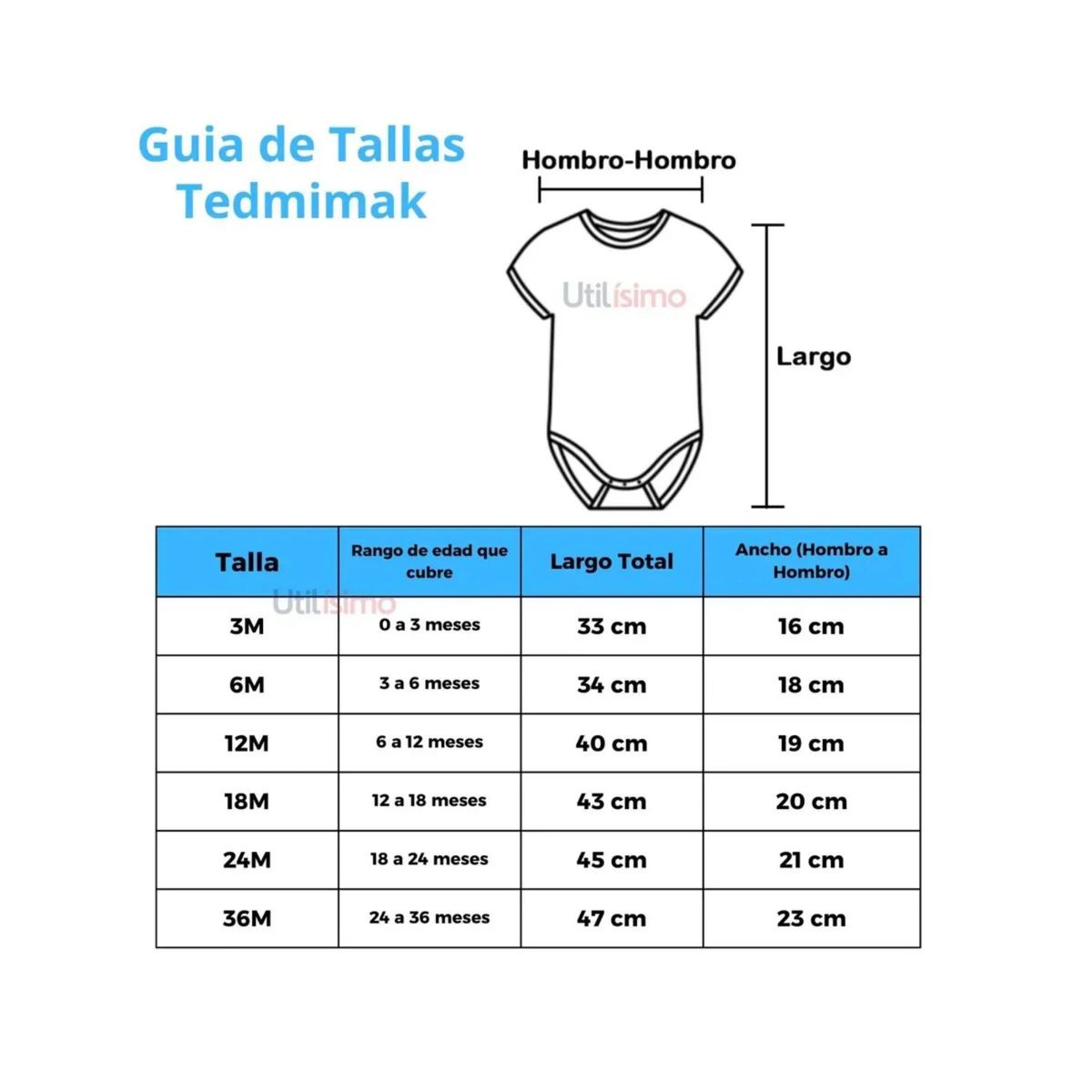 TEDMIMAK - Pack de 4 Bodys Bebé Niña Tedmimak