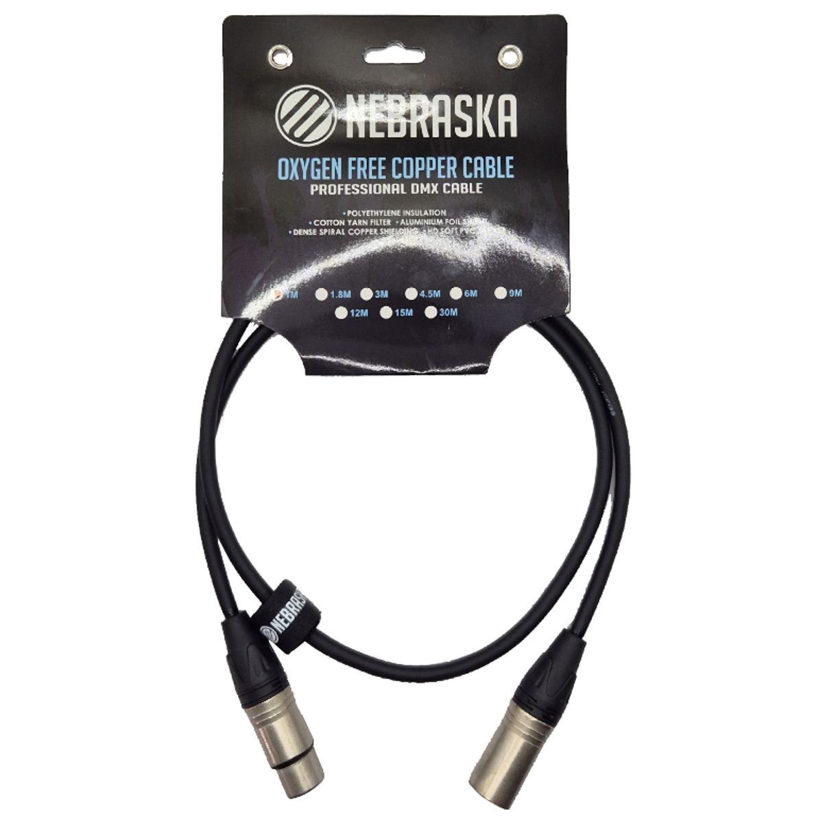 GENERICO - Cable de 1 Metro Nebraska DMX-MF1