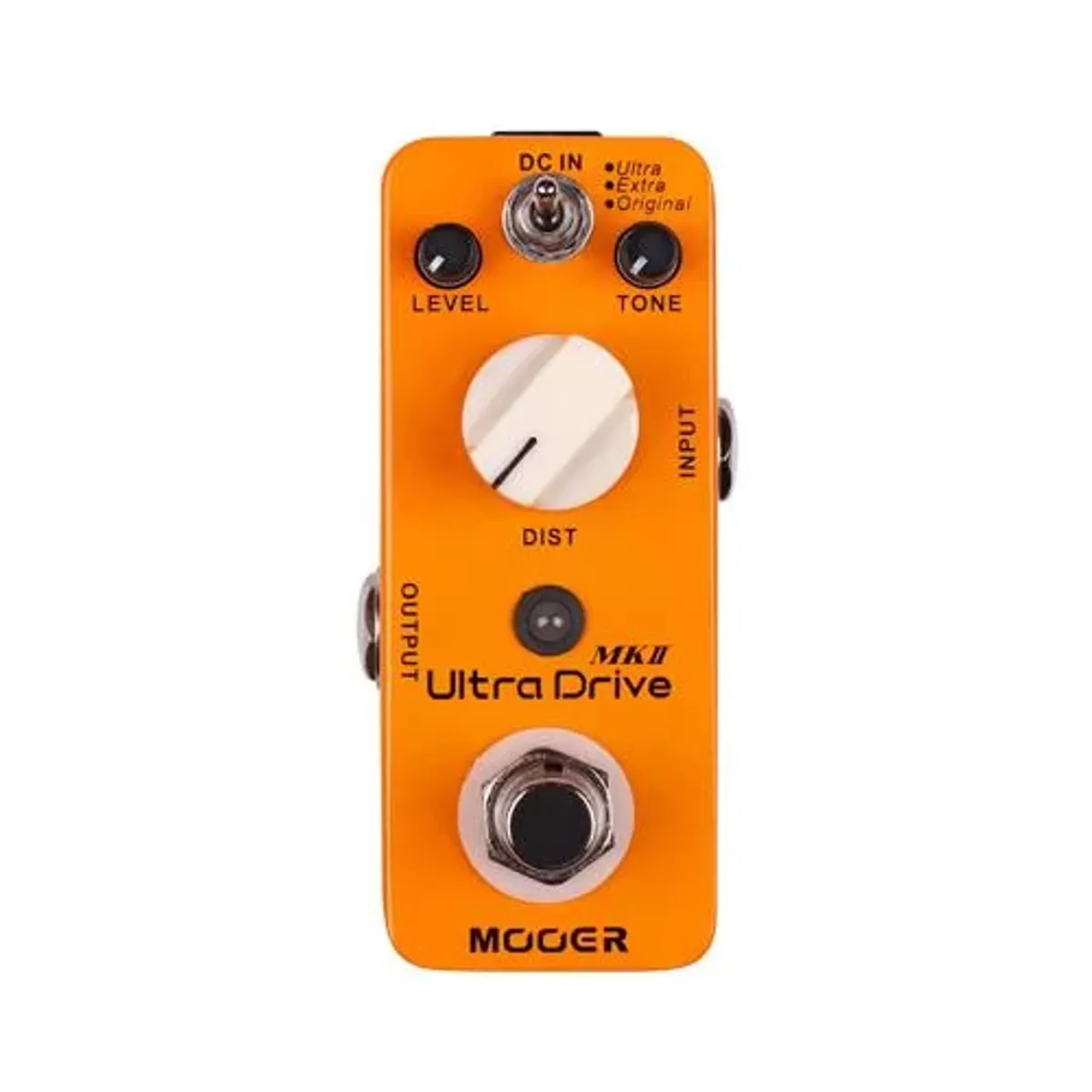 MOOER - Pedal distorsion mooer ultra dive mki naranja