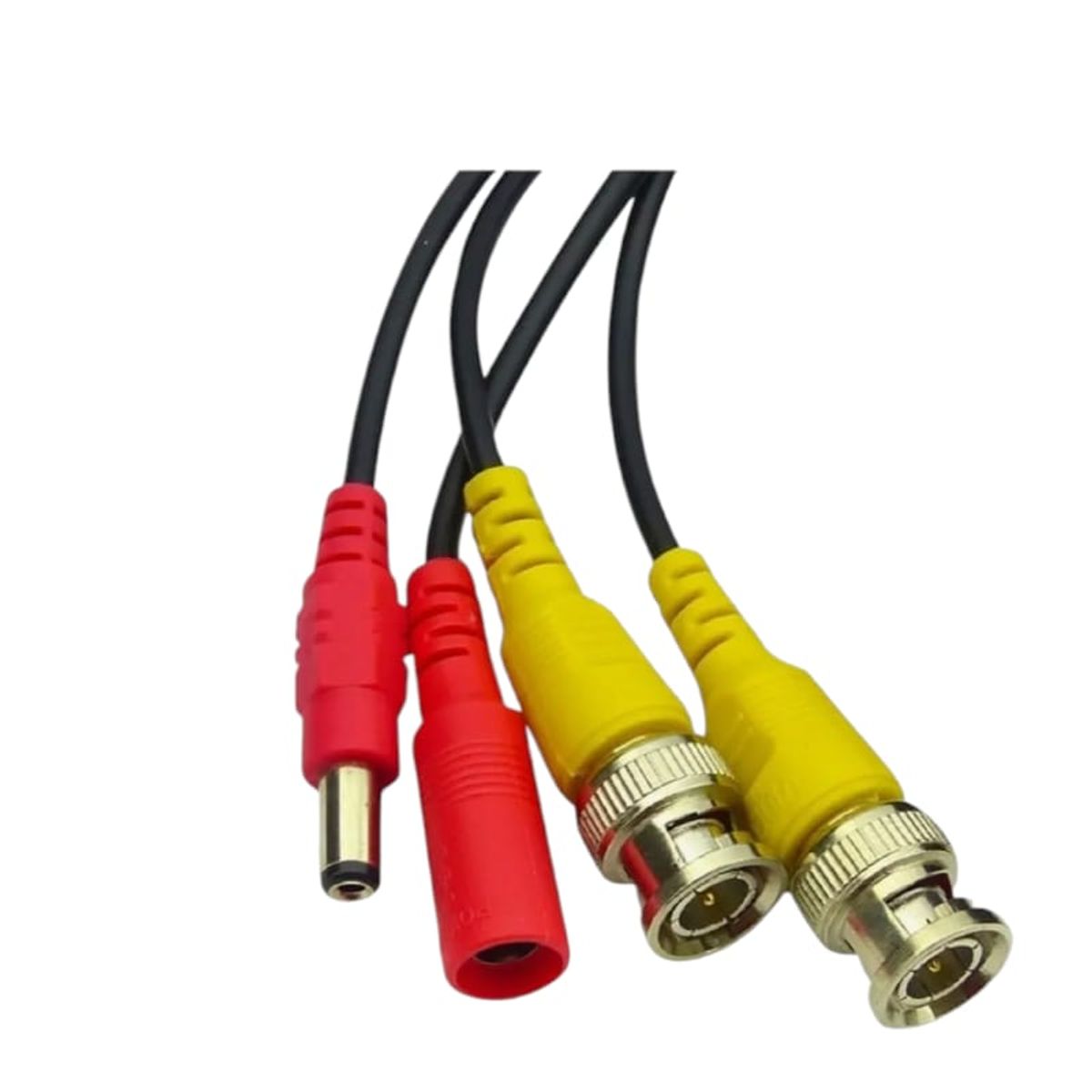 GENERICO - Cable para camara de vigilancia 10 metros bnc + dc completo en bolsa