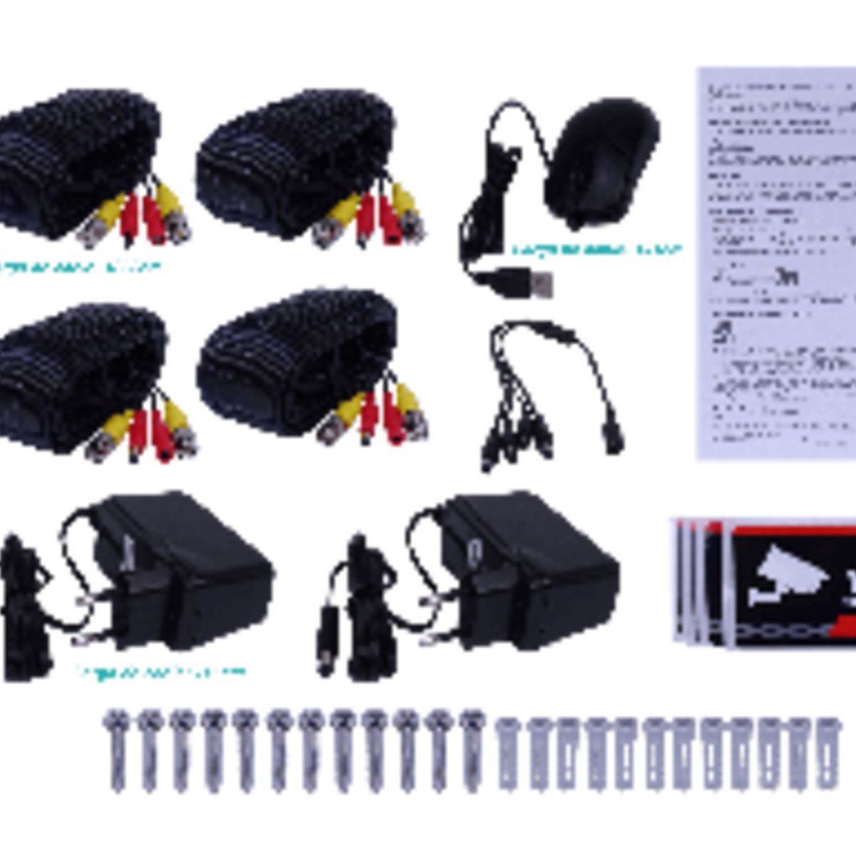 DAHUA - Kit Dahua XVR + 4 Cámaras Bullet 2MP 1080p con Disco 1 TB- Seguridad Completa