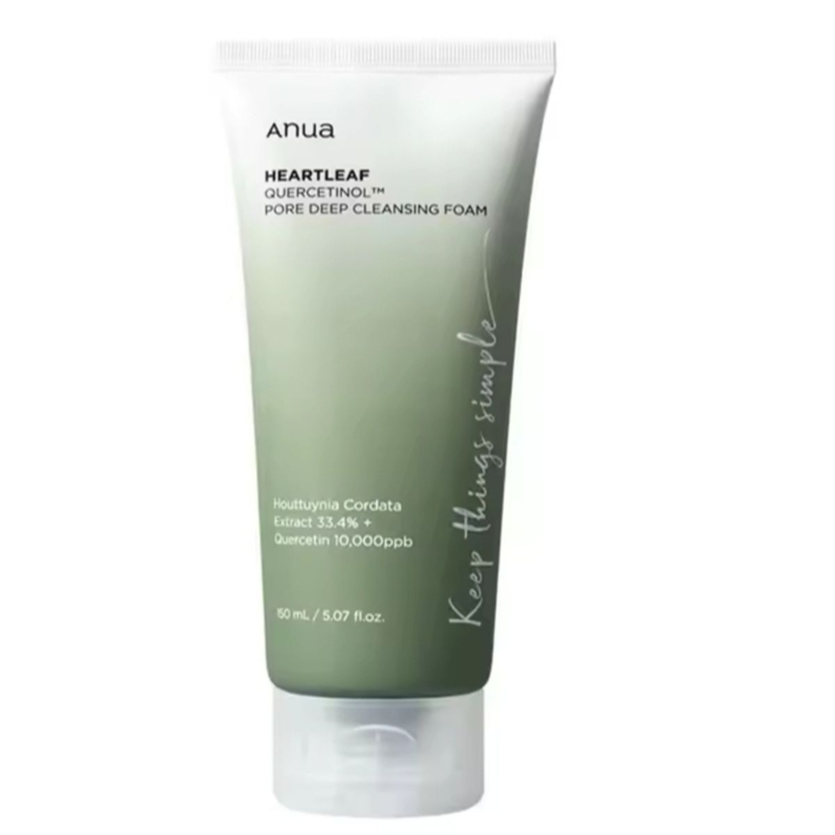 GENERICO - ANUA HEARTLEAF QUERCETINOL PORE DEEP CLEANSING FOAM ESPUMA LIMPIADORA