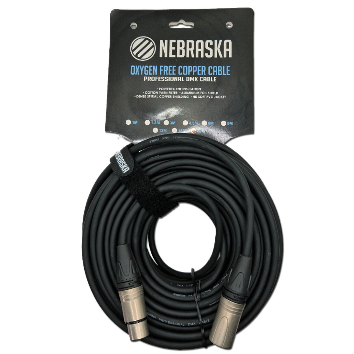 GENERICO - Cable de 30 Metros Nebraska DMX-MF30