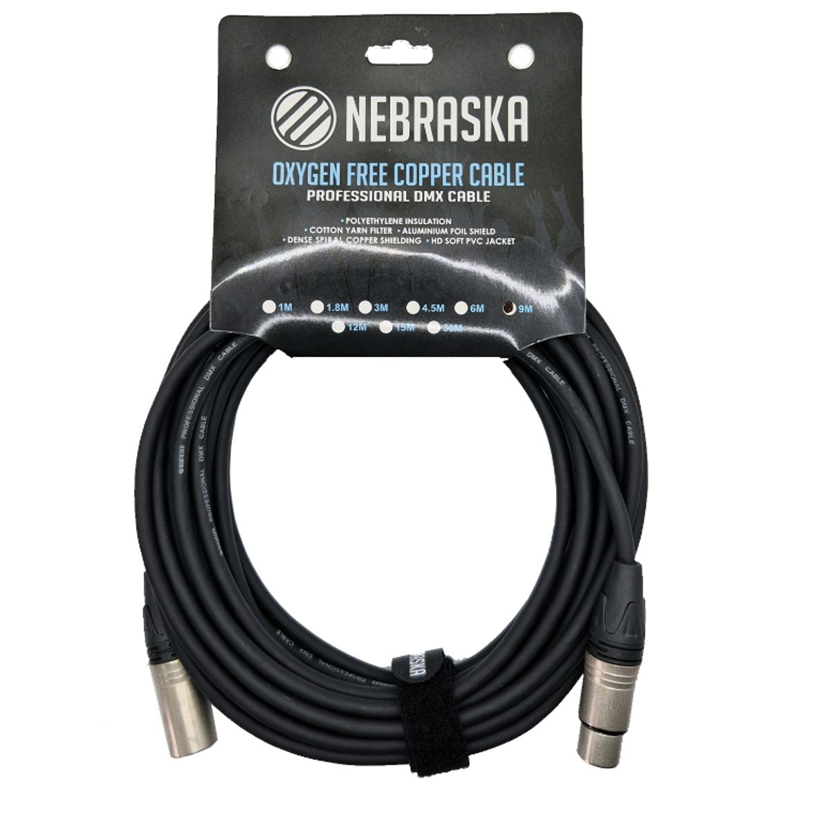 GENERICO - Cable de 9 Metros Nebraska DMX-MF9