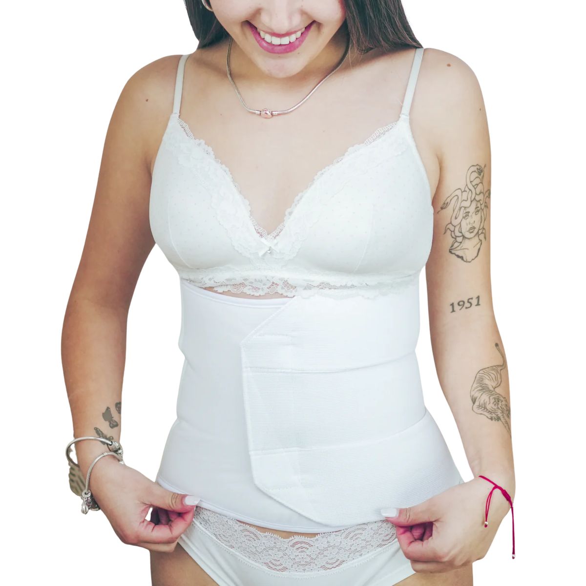 MITIMA - Faja Post Parto Mitima Blanca 3 Banda S
