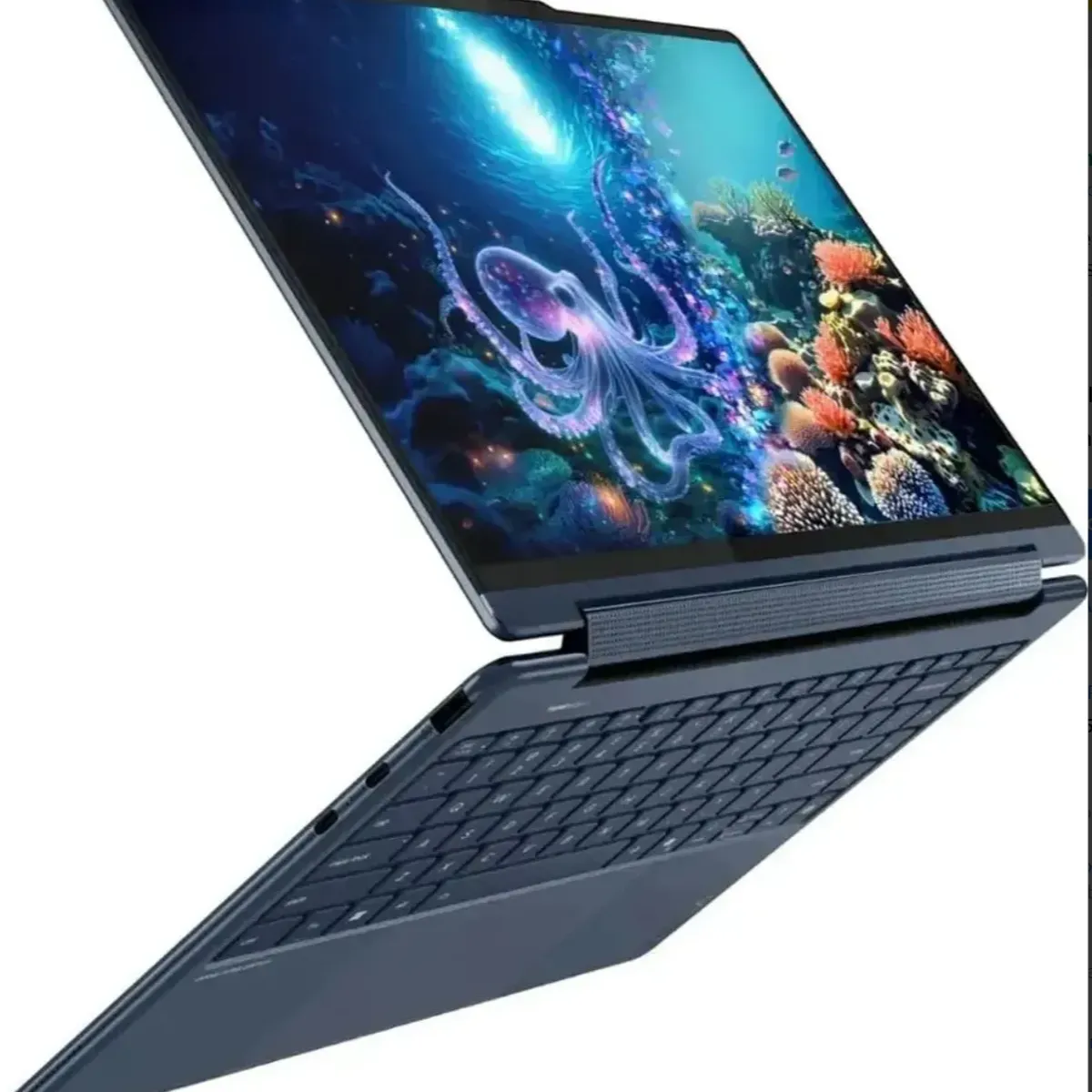 LENOVO - Notebook Lenovo Yoga 9i AURA EDITION 14" 3k 2-EN-1 OLED INTEL ULTRA 7 258V SSD 1TB 32GB Ram