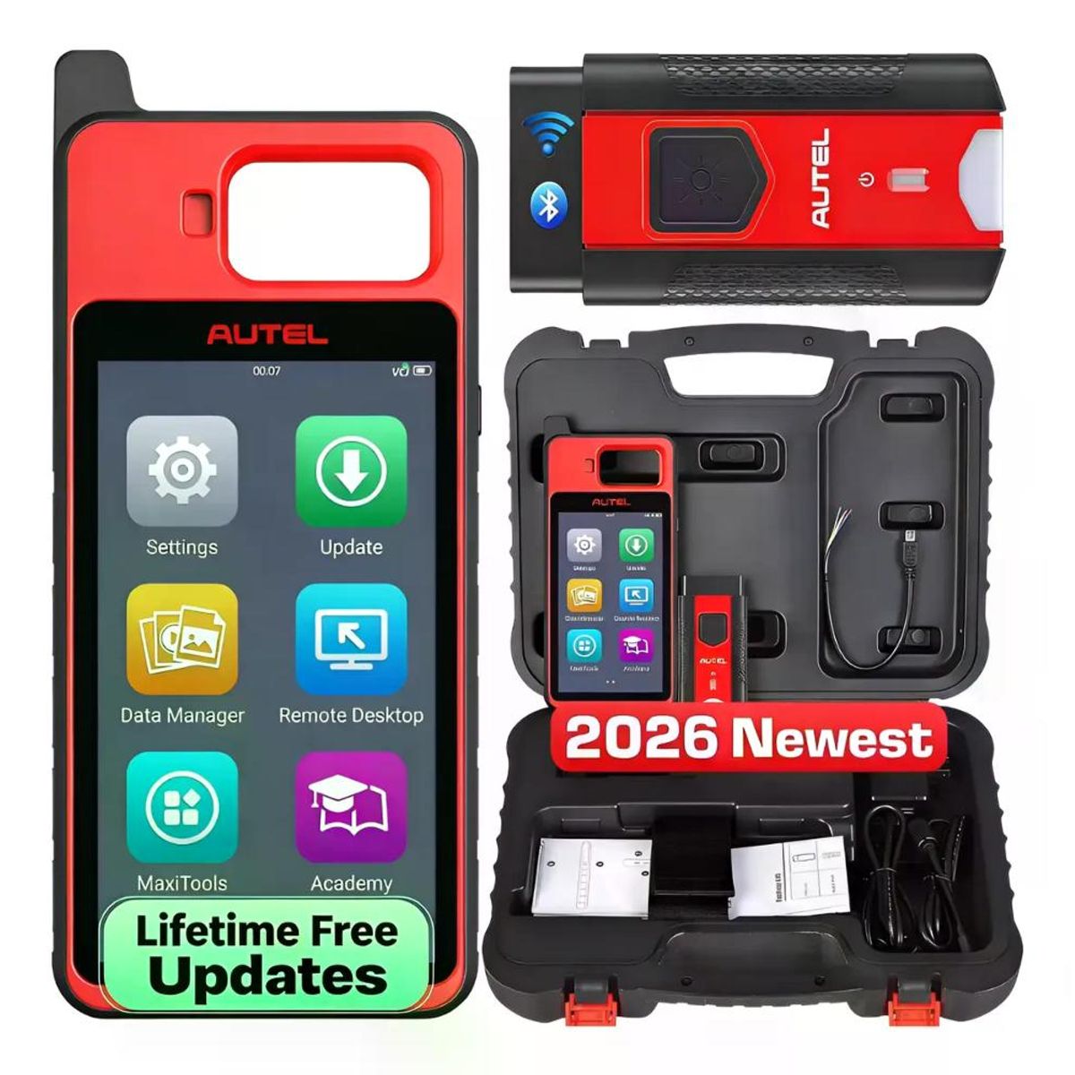 AUTEL - Scanner Automotriz Autel Maxi-im Km100E Programador