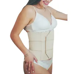MITIMA - Faja Post Parto Beige 3 Banda XXL
