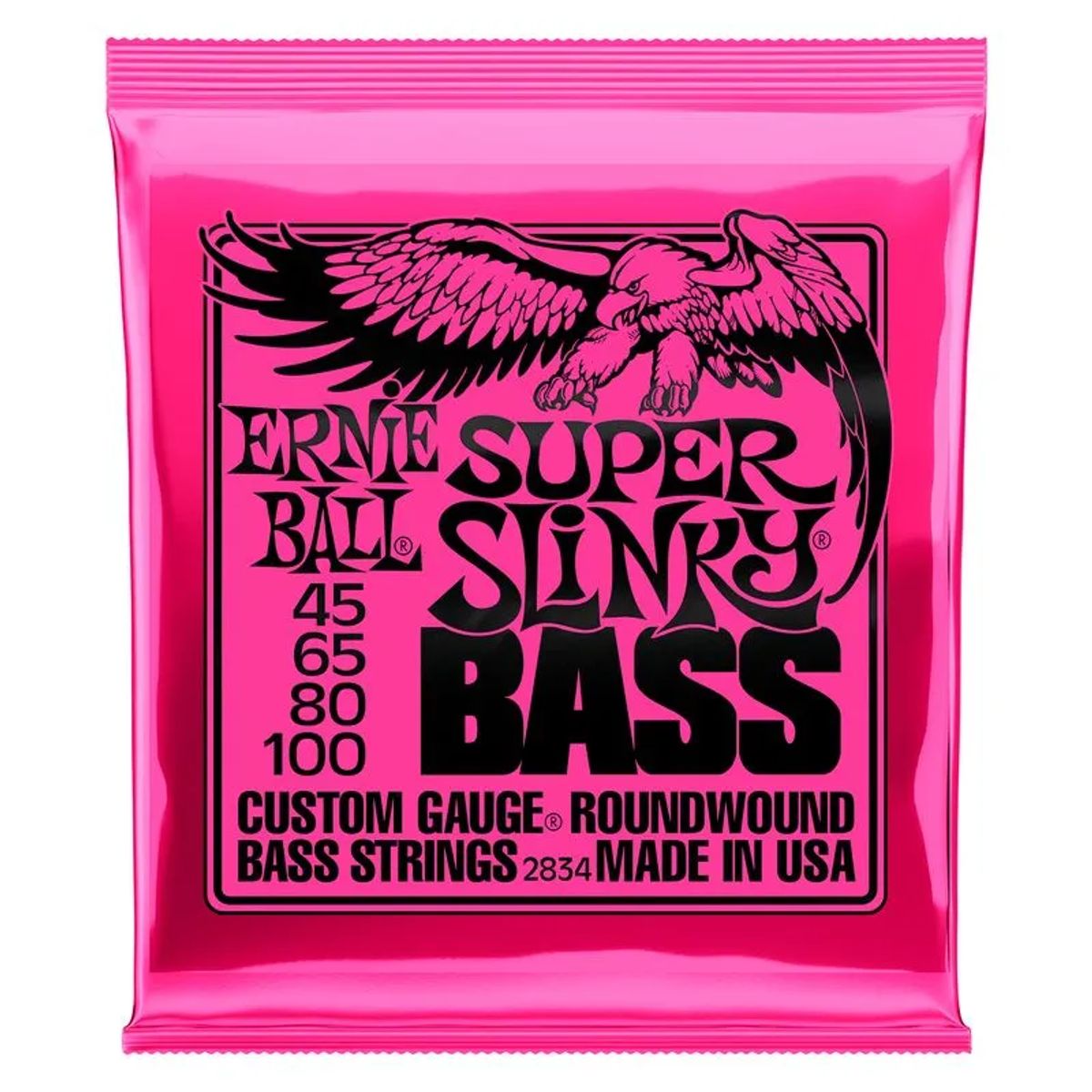 ERNIE BALL - Cuerdas bajo Ernie Ball P02834 BASS SUPER SLINKY