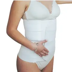 MITIMA - Faja Post Parto Blanca 4 Bandas XL