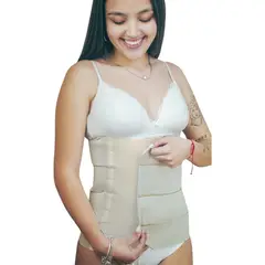 MITIMA - Faja Post Parto Beige 4 Bandas S