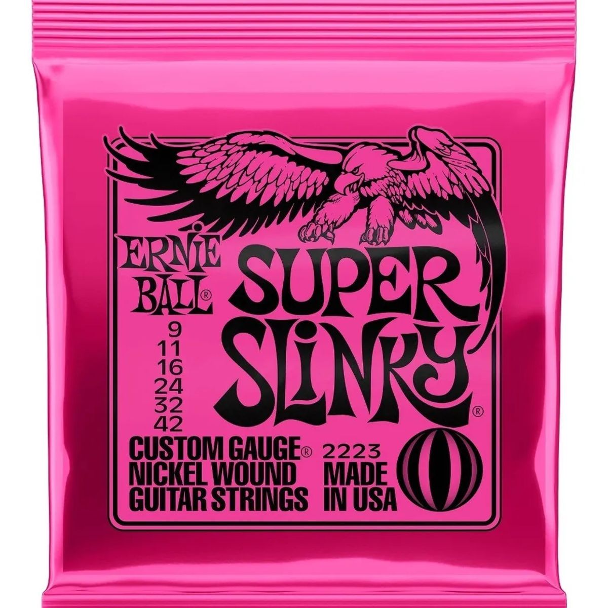 ERNIE BALL - Cuerda De Guitarra Ernie Ball P02223 Super Slinky 009