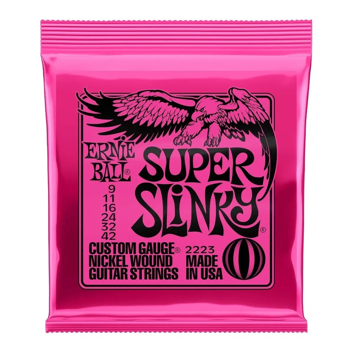 ERNIE BALL - Cuerda De Guitarra Ernie Ball P02223 Super Slinky 009
