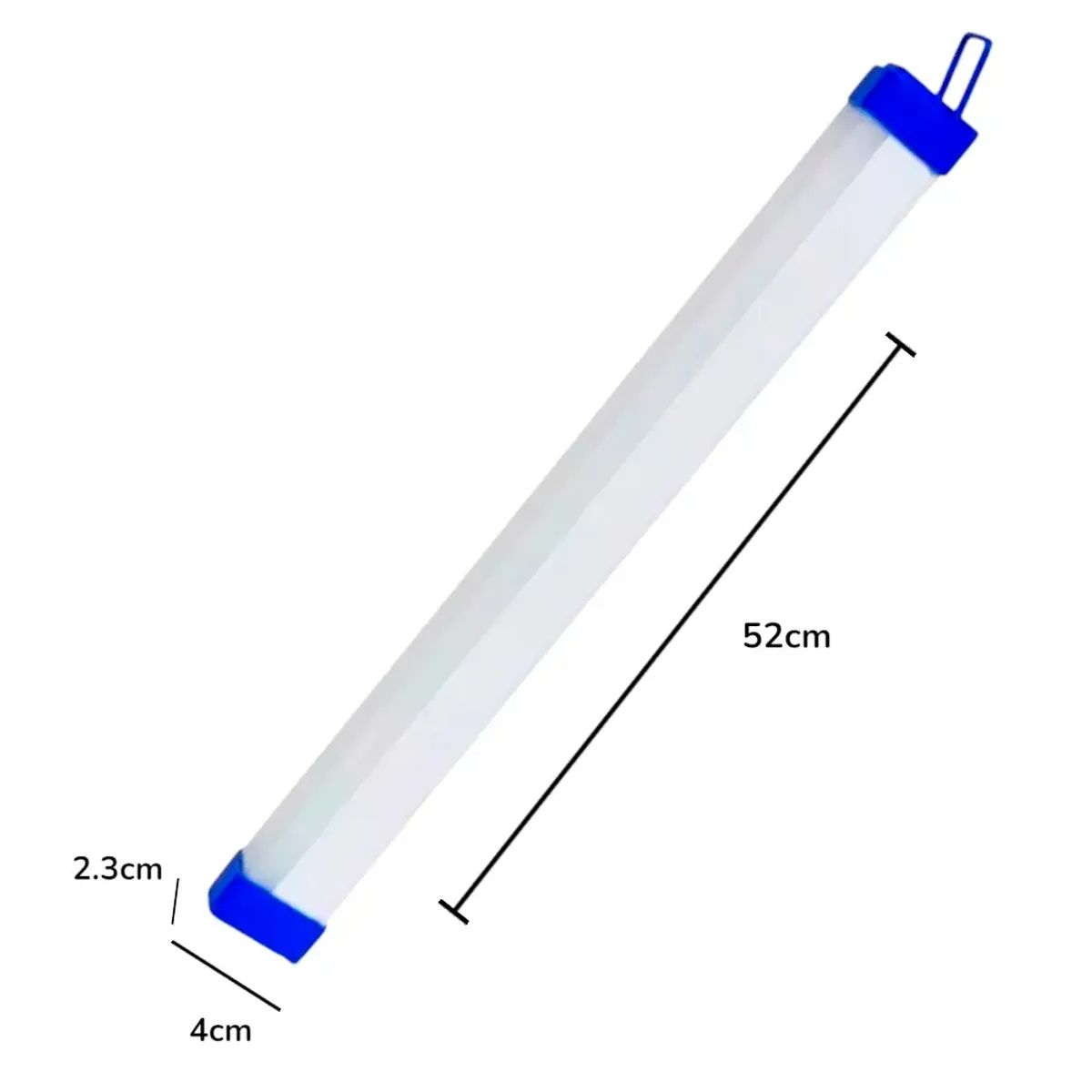 IRM - Lampara De Emergencia Recargable USB Barra Luz Tubo Led 60w 52cm