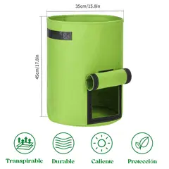 GENERICO - Bolsas de Cultivo de Patatas y Verduras para interiores