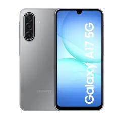 SAMSUNG - Galaxy A17 5G 128GB Gris Pantalla 67″ Super AMOLED Cámara 50MP Batería 5000mAh Liberado