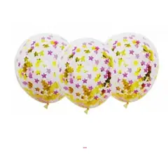 GENERICO - -Globo confeti estrella rosa