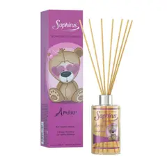 GENERICO - Difusor Aromático Saphirus Aroma Amour con Varillas