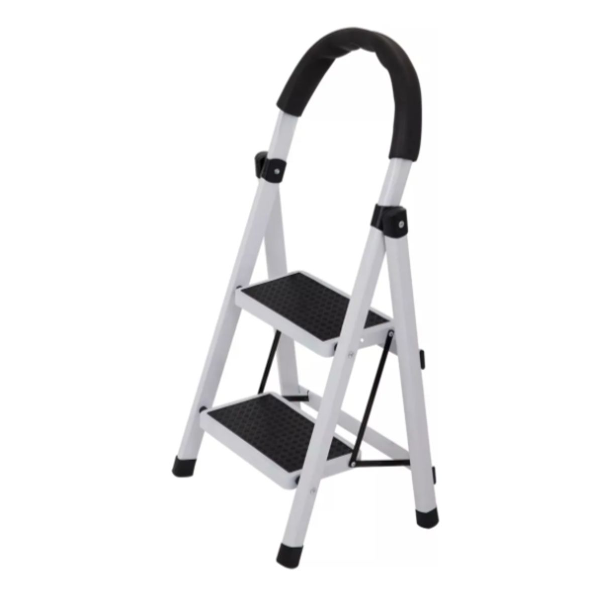 GENERICO - Escalera Plegable Tipo Piso 2 Peldaños Para Hogar