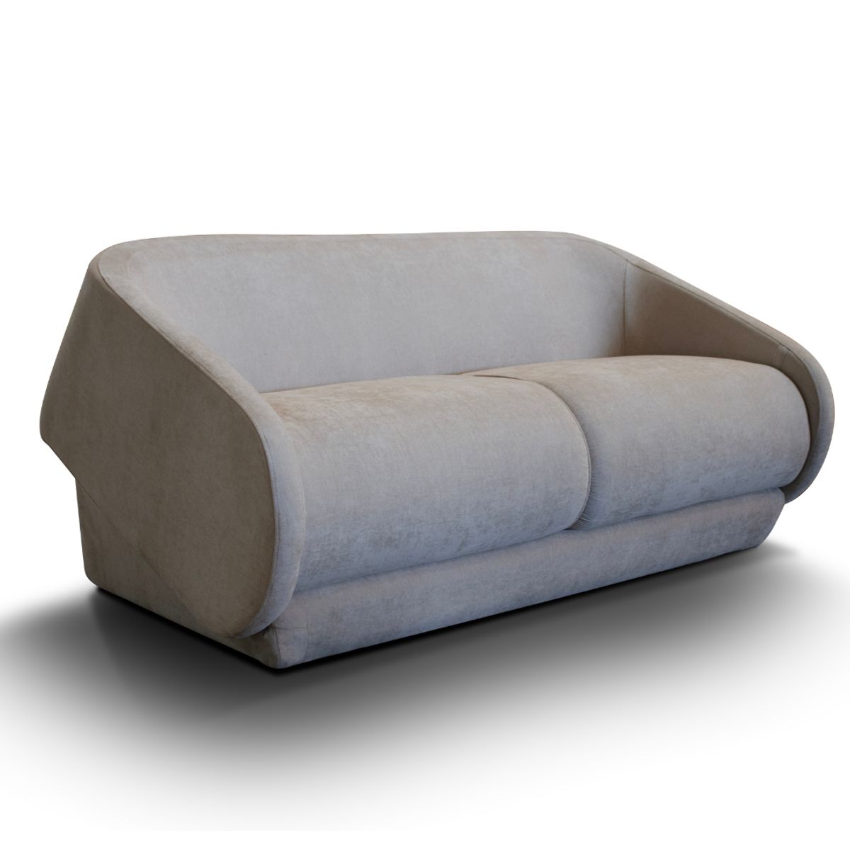 GENERICO - Sofá Cama Multy 160 cm Velvet Arena - Convertible 2 en 1 - SofaChile