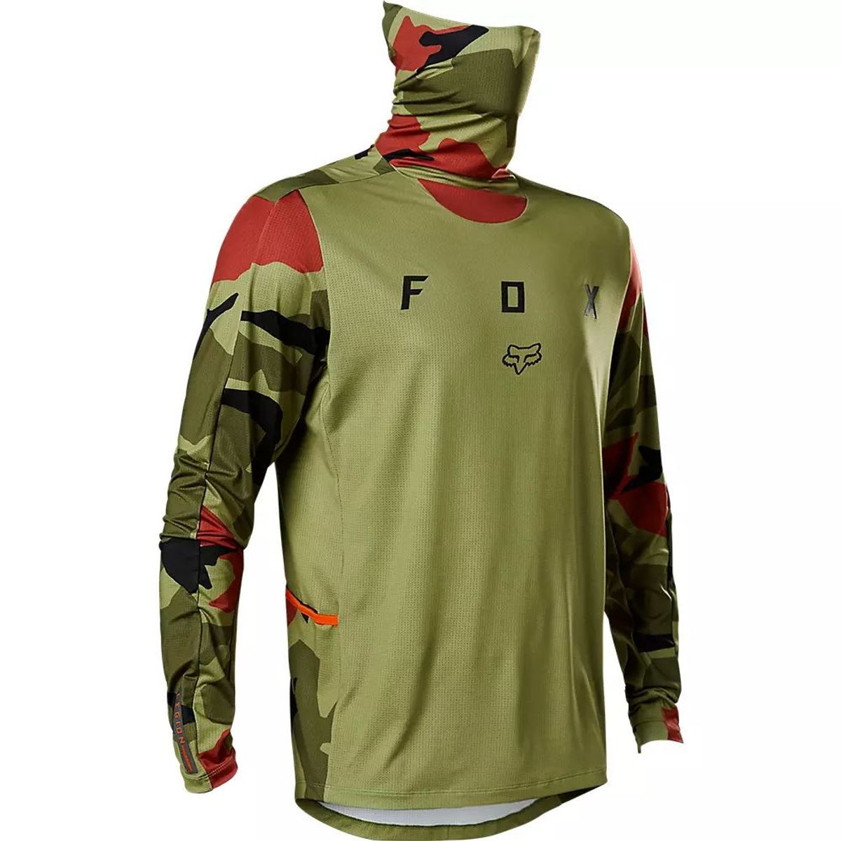 FOX - Polera Moto Ranger Drive Camo Verde Fox FOX