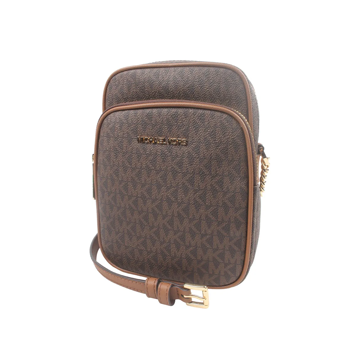 MICHAEL KORS - CARTERA CRUZADA MUJER JET SET TRAVEL MARRÓN
