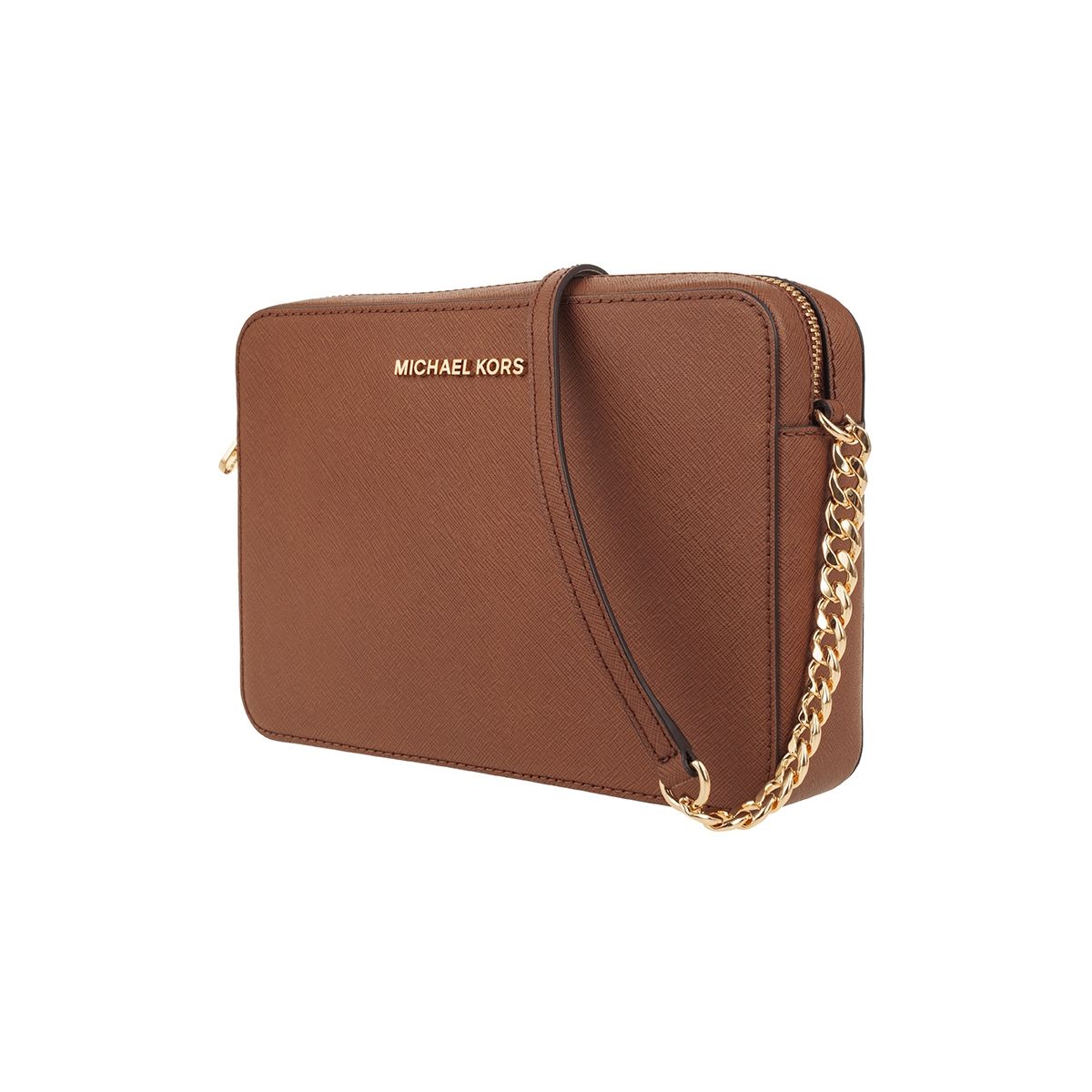 MICHAEL KORS - CARTERA CRUZADA MUJER JET SET MARRÓN