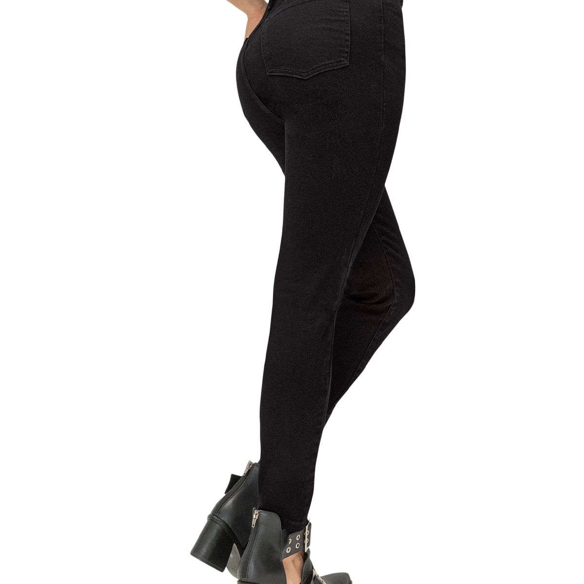 LEONISA - Leonisa Jeans skinny esenciales para mujer DN1 Negro