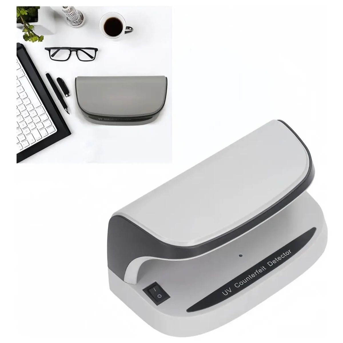 VIDA BUENAS - Detector De Billetes Falsos Recargable Portátil Luz Led Uv