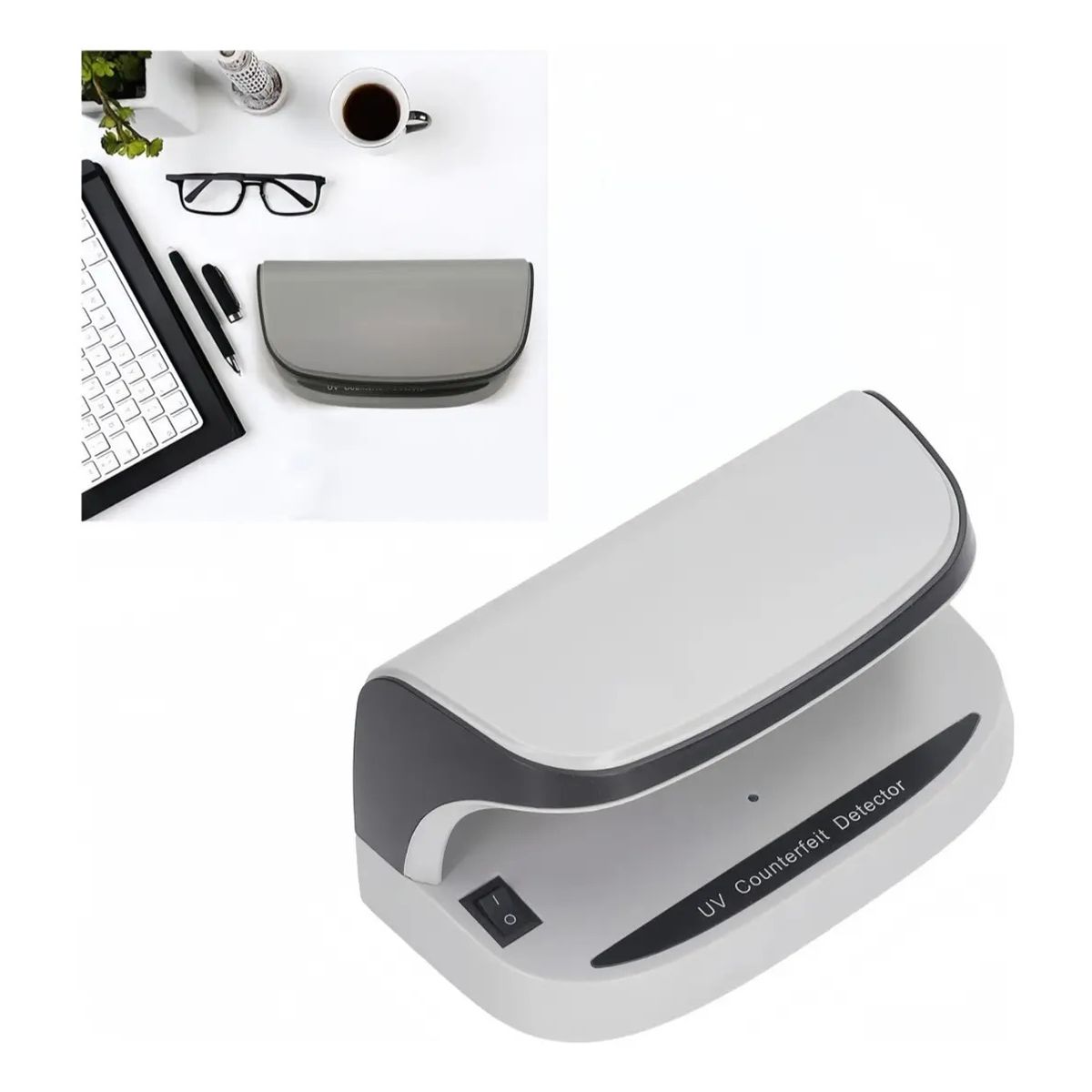 VIDA BUENAS - Detector De Billetes Falsos Recargable Portátil Luz Led Uv