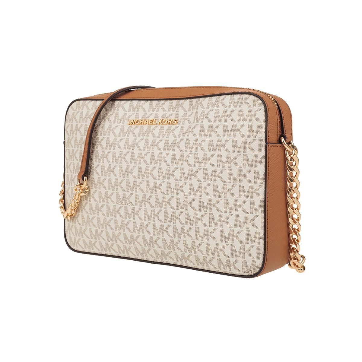 MICHAEL KORS - CARTERA CRUZADA MUJER JET SET VAINILLA