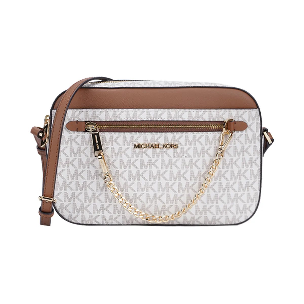 MICHAEL KORS - CARTERA CRUZADA MUJER JET SET VAINILLA